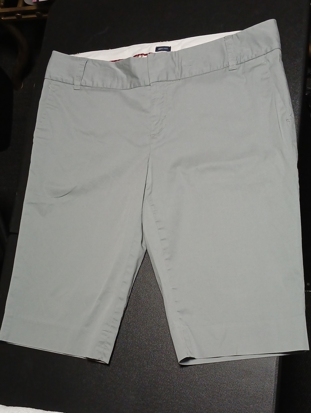 GAP Women's Light Gray Bermuda Shorts